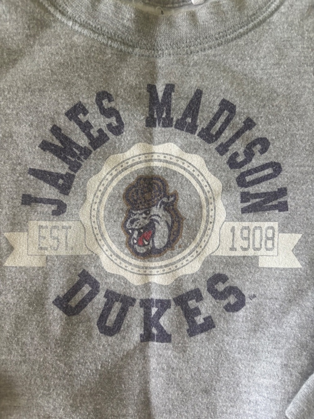 JMU Dukes Toddler Crewneck Sweatshirt